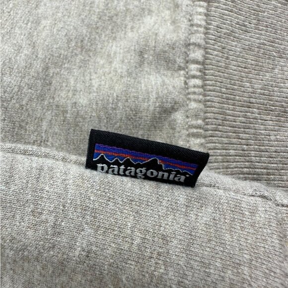 Patagonia Tan Hoodie Organic Cotton Men’s Size M - Picture 5 of 15
